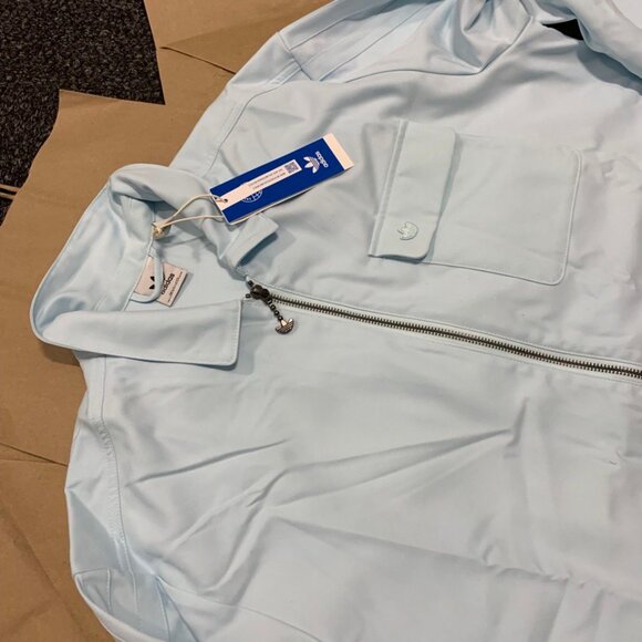 NWT Adidas Originals Adicolor Long Shirt / Dress Size L Blue - Picture 9 of 15